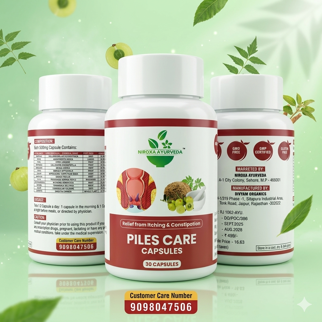 Niroxa Recto-Ease Piles Relief ₹449 | Constipation & Digestive Support | Dropshipping Supplier Bhopal | Payzon Shoppy