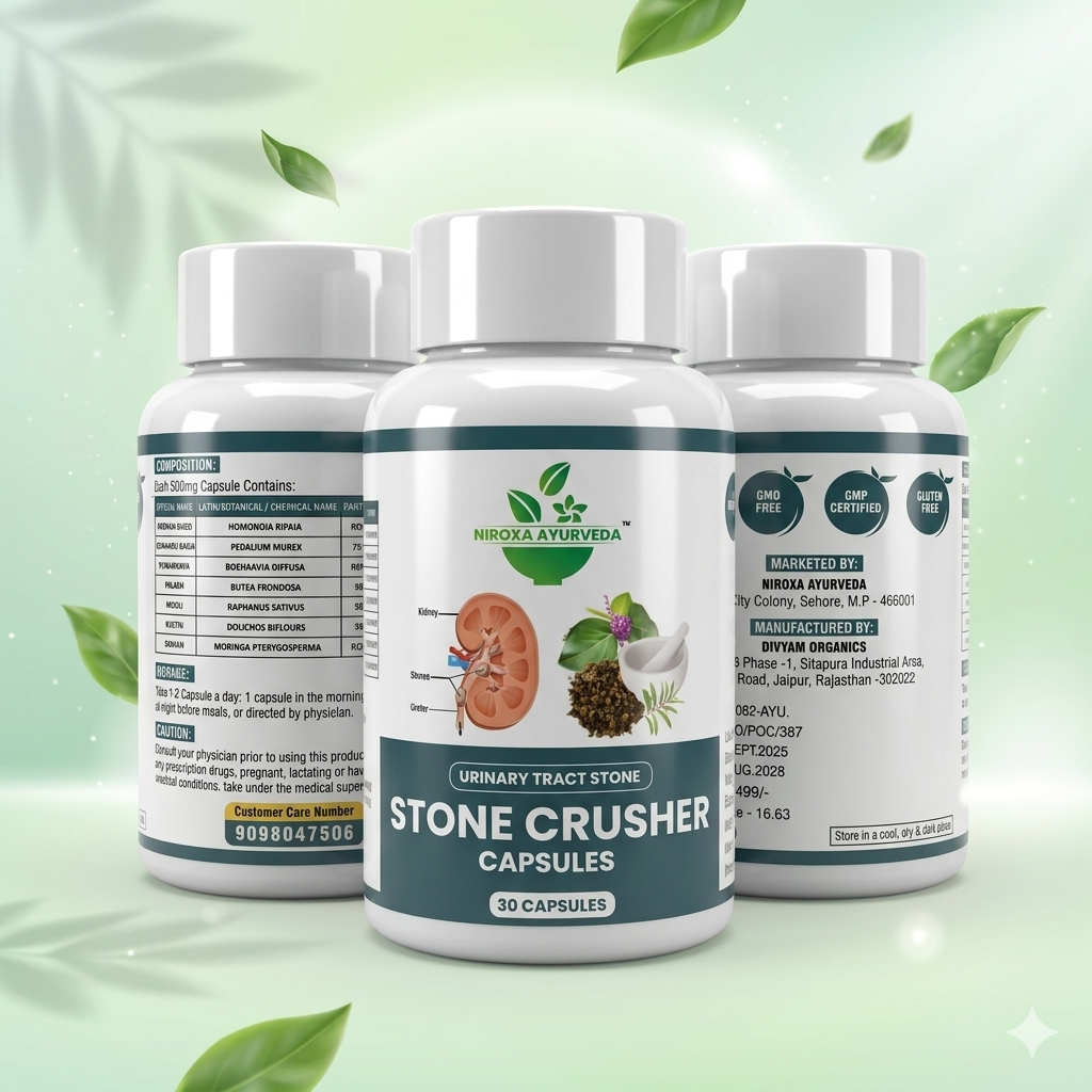 Stone Crusher Capsules ₹449 | Kidney & Urinary Support Ayurvedic Supplement | Dropshipping Supplier Bhopal | Payzon Shoppy